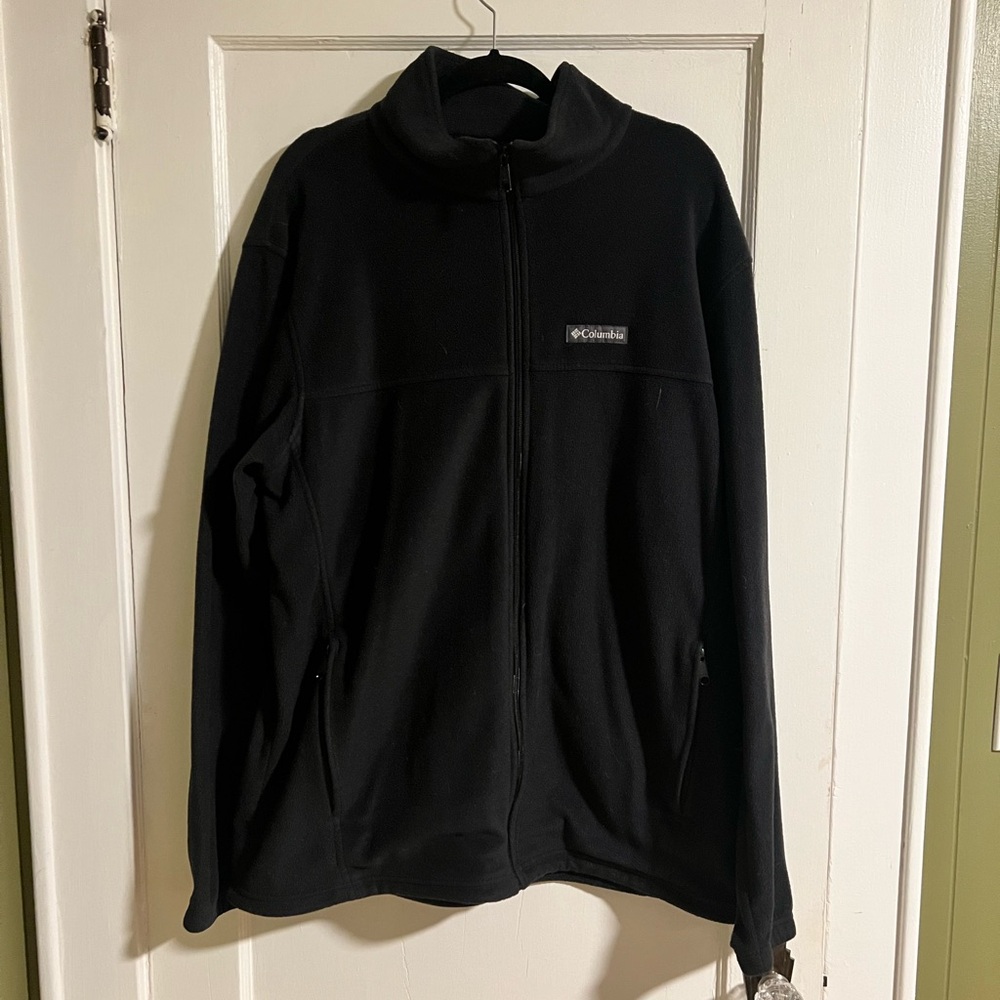 Columbia Black Fleece Jacket, XLT